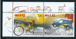 Greece 2013 Europa Cept  - "Postman Van" Perforated Set MNH - Ongebruikt