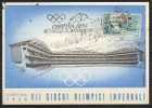 ITALIA  - ITALY - ITALIE - 01/02/1956 - GIOCHI OLIMPICI INVERNALI DI CORTINA - PATTINAGGIO ARTISTICO MASCHILE - ANNULLO - Invierno 1956: Cortina D'Ampezzo