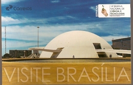 Brazil  ** & Postal, Visit Brasilia, National Museum Of The Republic, XVI National Science And Technology Week (6868) - Brasilia