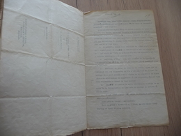 Consulat Français En Angleterre Acte De Mariage 1919 2 Sceaux  TP Pour Fiscaux - Manuscritos