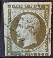 FRANCE 1860 - Canceled - YT 11 - 1c - 1853-1860 Napoléon III.