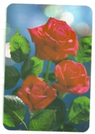 1988 Pocket Calendar Calandrier Calendario Portugal Flores Flowers Fleurs Rosas Roses - Grand Format : 1981-90