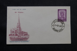 INDE - Enveloppe FDC En 1964, St Thomas - L 55702 - FDC