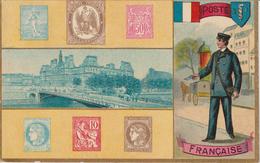 CPA Timbres Poste Française - Stamps (pictures)