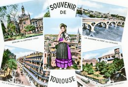 TOULOUSE SOUVENIR VIOLETTE MULTIVUES - Toulouse