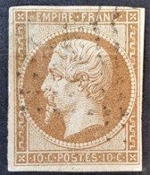 FRANCE 1860 - Canceled - YT 13Ba - 10c - 1853-1860 Napoléon III