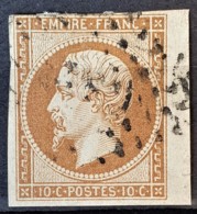 FRANCE 1860 - Canceled - YT 13Ba - 10c - 1853-1860 Napoleon III