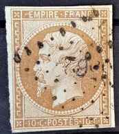 FRANCE 1860 - Canceled - YT 13Ba - 10c - 1853-1860 Napoléon III.
