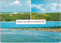 LIDO DI VOLANO - FERRARA - SALUTI DAL...- VEDUTINE - VIAGG. 1970 -68403- - Ferrara