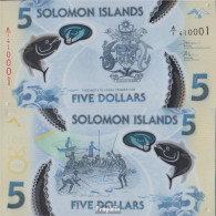 Salomoninseln Pick-Nr: NEW Bankfrisch 2019 5 Dollars - Solomon Islands