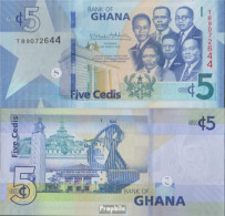 Ghana Pick-Nr: 38 (2019) Bankfrisch 2019 5 Cedis - Ghana