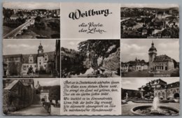 Weilburg - S/w Mehrbildkarte 9 - Weilburg