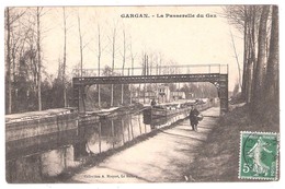 Delcampe - Péniches à Gargan ( 93) La Passerelle Du Gaz - Hausboote