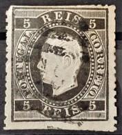 PORTUGAL 1870/84 - Canceled - Sc# 34 - 5r - Used Stamps