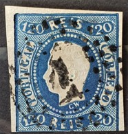 PORTUGAL 1866/67 - Canceled - Sc# 24 - 120r - Usati