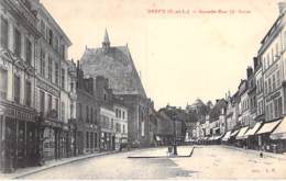 28 - DREUX : Grande Rue ( Magasin " Aux Jolies Cartes Postales " ) CPA - Eure Et Loire - Dreux