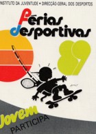 1989 Pocket Calendar Calandrier Calendario Portugal Crianças Children Les Enfants Ninos Ferias Desportivas - Grand Format : 1981-90