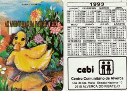 1993 Pocket Calendar Calandrier Calendario Portugal Crianças Children Les Enfants Ninos CEBI Alverca - Grand Format : 1991-00