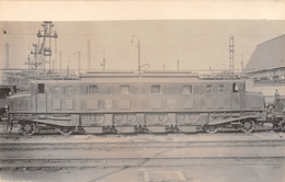 ¤¤   -   Carte-Photo D'une Locomotive Electrique   -  Chemin De Fer , Train En Gare    -  ¤¤ - Equipo