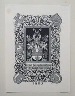 Ex-libris Illustré Fin Du XIXème - OTTO LUDW. AUG. VON DASSEL - Bookplates