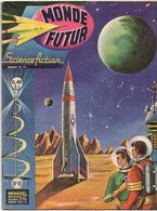 MONDE FUTUR N° 19 MENSUEL PUBLICATION ARTIMA AOÛT 1960 LA GUERRE DES MONDES - AVENTURE SCIENCE FICTION GALAXIE - Arédit & Artima