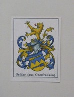 Ex-libris Illustré Fin Du XIXème - HERMANN GELDER (aus Oberfranken) - Ex-Libris