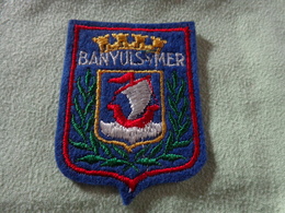 Ecusson Tissu BANYULS S/MER - Patches