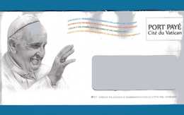 Vaticano °-2017 -  Busta Di Papa Francesco . Port Payé.  Vedi Descrizione. - Covers & Documents
