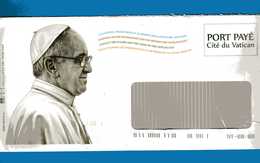 Vaticano °-2017 -  Busta Di Papa Francesco . Port Payé.  Vedi Descrizione. - Storia Postale