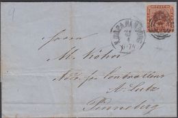 1863. 2 + KDOPA HAMBURG To Pinneberg.  4 S KGL POST FRIM.  () - JF321182 - Lettres & Documents