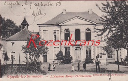 Chapelle-lez-Herlaimont L'ancienne Abbaye D' Herlaimont 1908 CPA RARE Animee Hainaut Henegouwen (En Très Bon état) - Chapelle-lez-Herlaimont