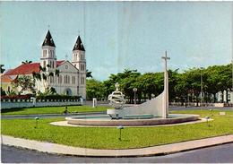 S. TOME E PRINCIPE ISLAND - Largo Vasco Da Gama, Igreja Da Sé, Eglise Church - Sao Tome Et Principe