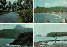 S. TOME E PRINCIPE ISLAND - Estrada Ao Sul Da Ilha, Ribeira Afonso, Pico Maria Fernandes, Ilheu De Santana - Sao Tome Et Principe