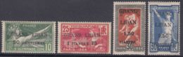 Grand Liban, Great Lebanon 1924 Olympic Games Yvert#18-21 Mint Hinged - Unused Stamps