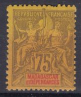 Madagascar 1896 Yvert#39 Mint Hinged - Unused Stamps