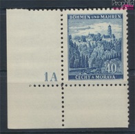 Böhmen Und Mähren Mi.-Nr.: 25 Mit Plattennummer Postfrisch 1939 Klingenberg (9310259 - Unused Stamps