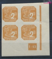 Böhmen Und Mähren Mi.-Nr.: 117 Mit Plattennummer Postfrisch 1943 Zeitungsmarken (9310297 - Unused Stamps