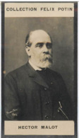 ► Hector Malot, Ecrivain Né Le 20 Mai 1830 à La Bouille † Fontenay-sous-Bois -   Photo Felix POTIN 1900 - Félix Potin