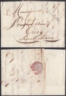 BELGIQUE LETTRE DATE DE TURNHOUT 21/10/1805 VERS CRECY  (EB) DC-7357 - 1794-1814 (French Period)