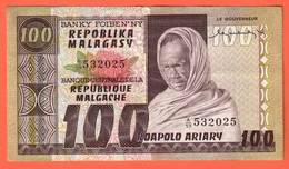MADAGASCAR - 100 Francs / 20 Ariary  De 1974 - Pick 63 - Madagascar