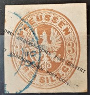 PREUSSEN 1861 - Post-Couvert Canceled - Mi 18 - 3sg - Usados