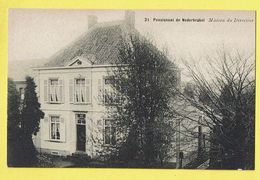 * Nederbrakel - Brakel (Oost Vlaanderen) * (nr 21) Pensionnat De Nederbrakel, Maison Du Directeur, école, School, TOP - Brakel