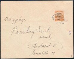 Nyugat Magyarország 1921 V. Kiadás 5f, 40f 2 Db Levélen "NEZSIDER" Bodor Vizsgálójellel (Bélyegérték 27.000) - Sonstige & Ohne Zuordnung