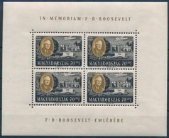 * 1947 Roosevelt 70f Egyenes Képállású Kisív - Sonstige & Ohne Zuordnung