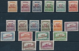 ** 1919 Magyar Tanácsköztársaság (I.) Vágott Sor (25.000) (5f Törés / Folded, 10f és 10K Apró Betapadás / Gum Disturbanc - Sonstige & Ohne Zuordnung