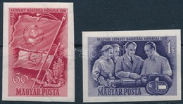 ** 1951 Magyar-szovjet Barátság Vágott Sor (9.000) - Sonstige & Ohne Zuordnung