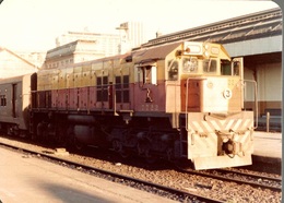 Photographie D'un Train 7722 En Gare - Reproduction - Eisenbahnen