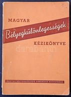 Magyar Bélyegkülönlegességek Kézikönyve (szerkesztette: Madarász Gyula, 1956) - Autres & Non Classés