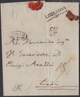 1838-1840 Ajánlott Portós Levél / Registered Cover With Postage Due évszámos Vízjeles Papíron / Paper With Watermark) "P - Autres & Non Classés