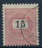 O 1899 15kr "b" Számvízjelállás (5.500) - Autres & Non Classés